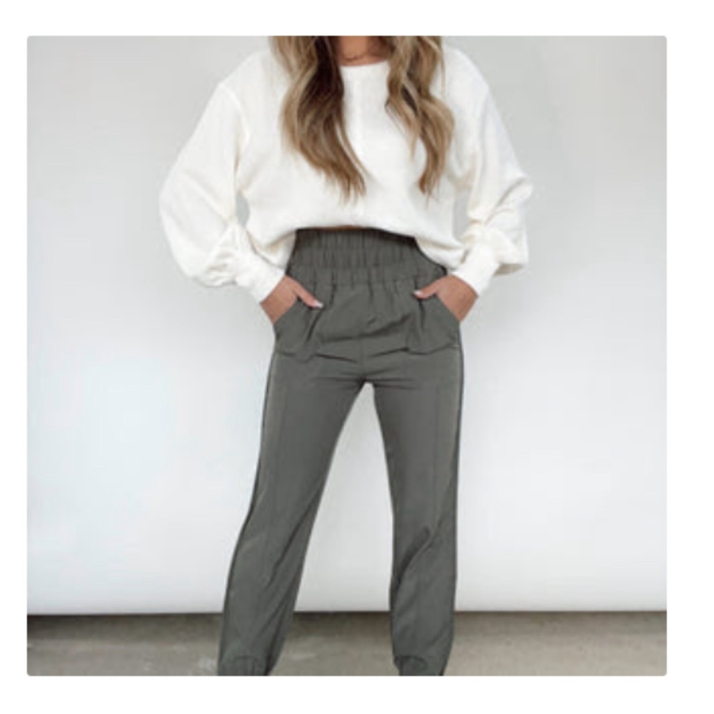 Olive Green Joggers - New